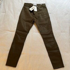 FRAME Denim LE High Skinny Coated Pants